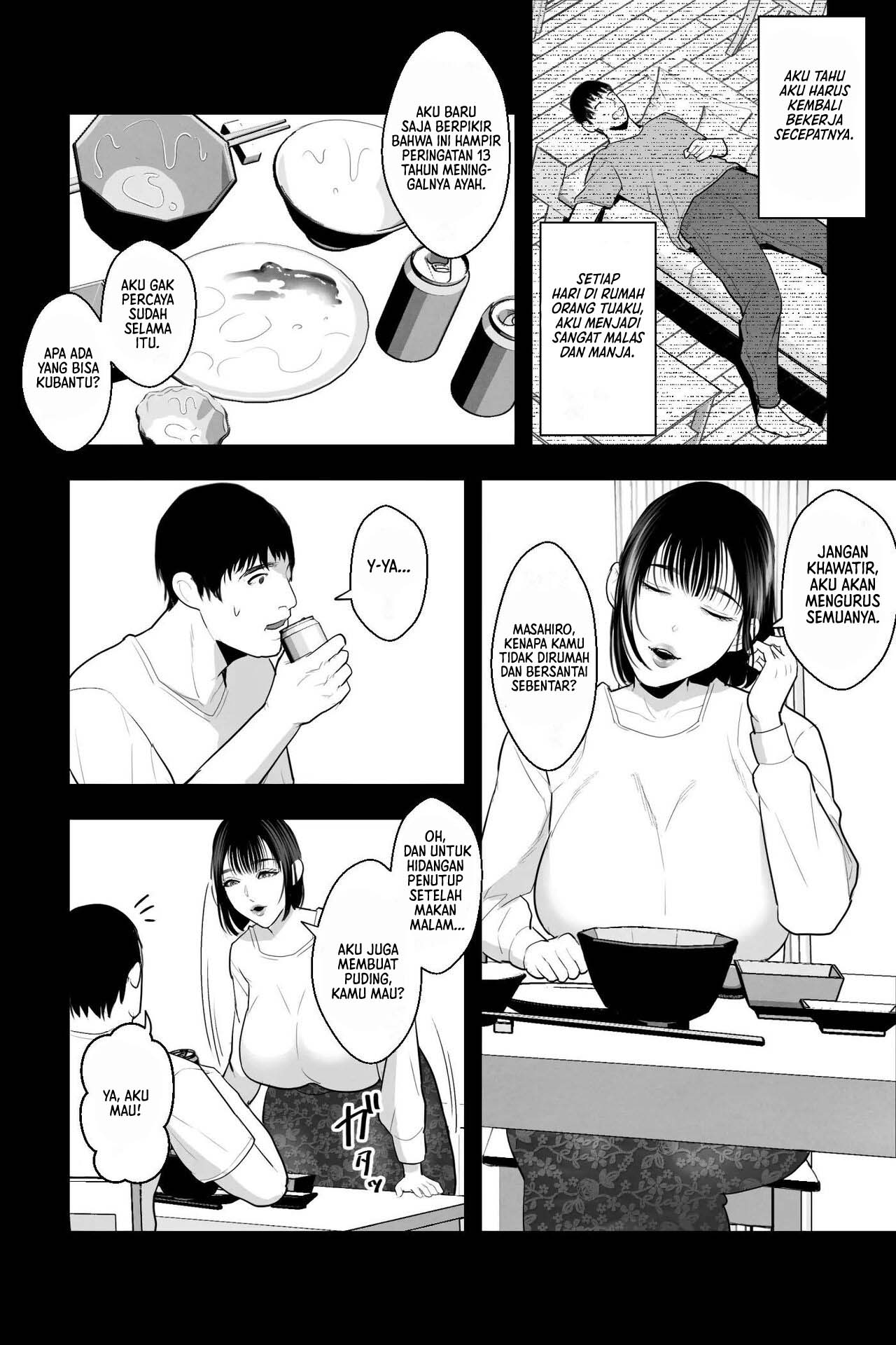 Tainai Kaiki ~Neet no Ore wa Bakunyuu Haha to Manjiru Toroama Kozukuri Sex de Iyasareru~ - Chapter 1 4