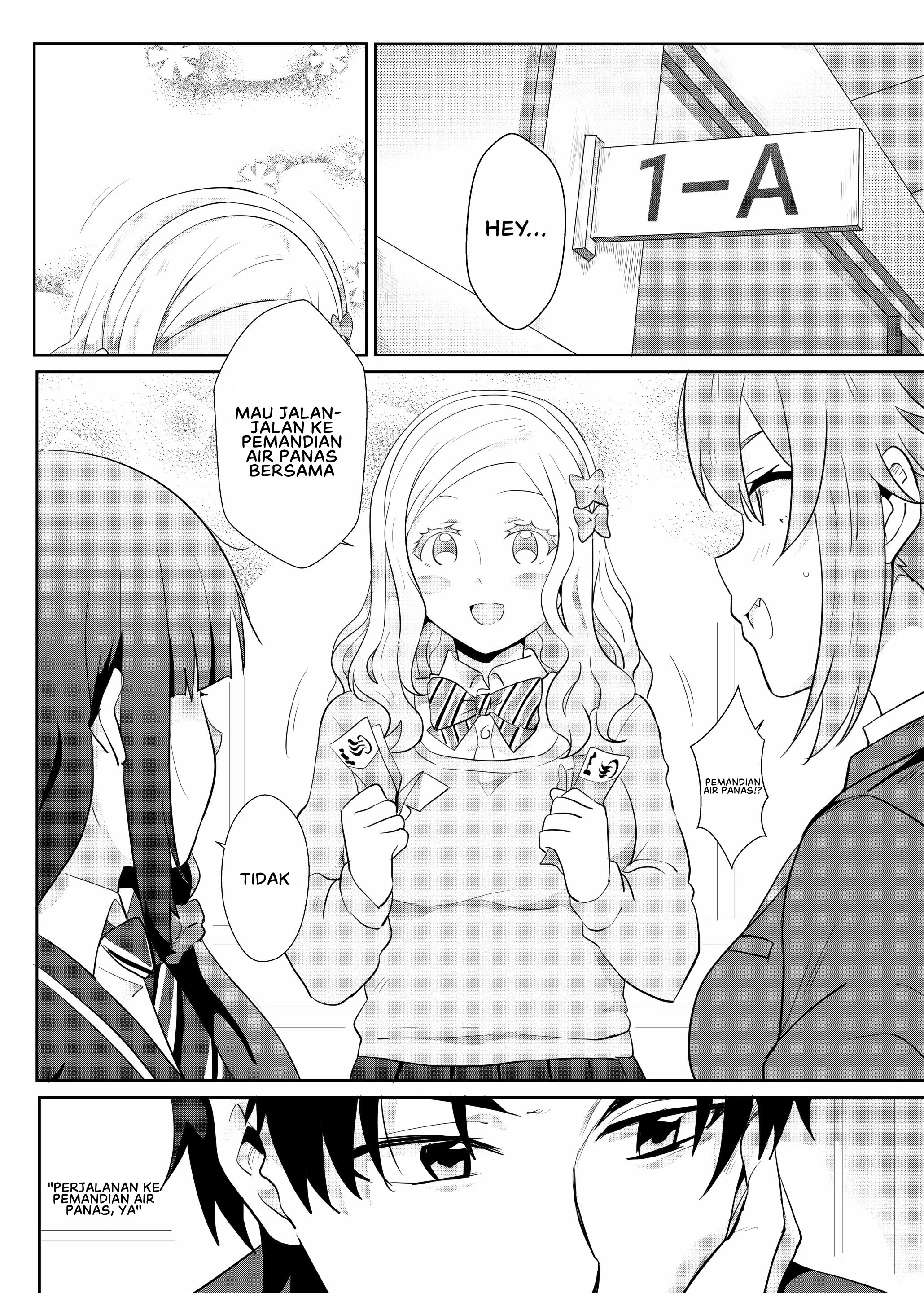 Going On A Hotspring Trip With Tomos Mom And Her Friends! - Chapter 1 5