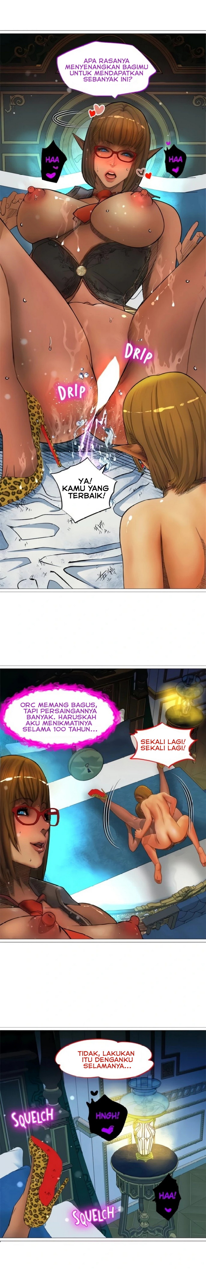 The Dark Elf Queen and the Slave Orc - Chapter 31 end 14