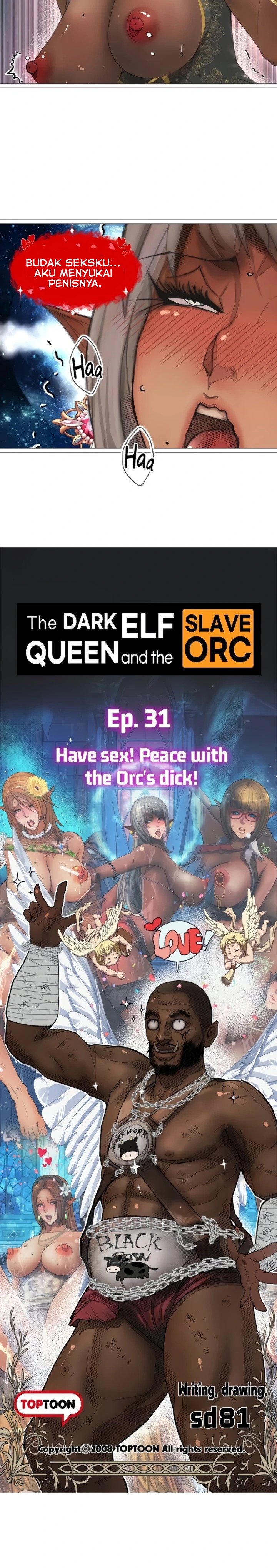 The Dark Elf Queen and the Slave Orc - Chapter 31 end 4