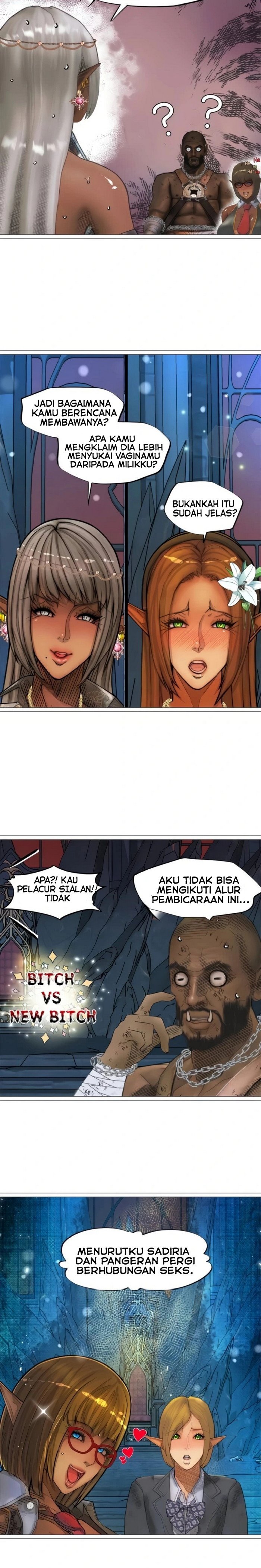 The Dark Elf Queen and the Slave Orc - Chapter 31 end 8