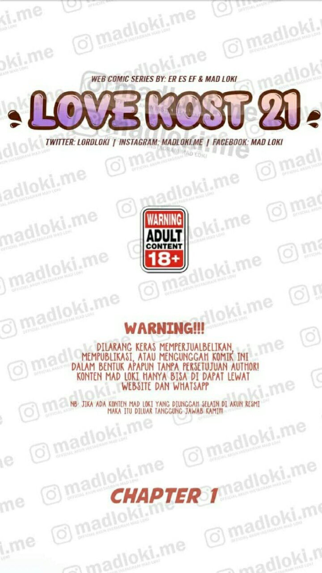 Madloki Love Kost 21 - Chapter 01 1