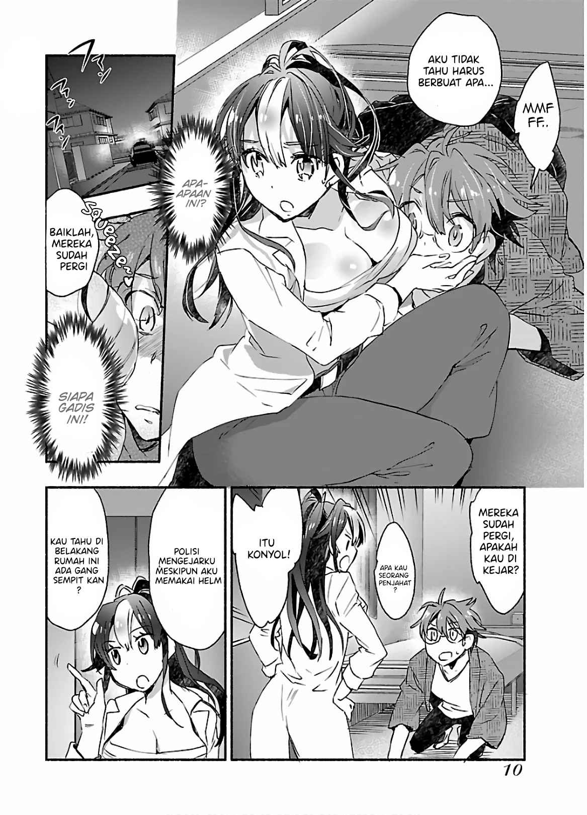 Yankee Musume ni Natsukarete Kotoshi mo Juken ni Shippai Shisou Desu - Chapter 01 10 Yankee Musume ni Natsukarete Kotoshi mo Juken ni Shippai Shisou Desu - Chapter 01 10