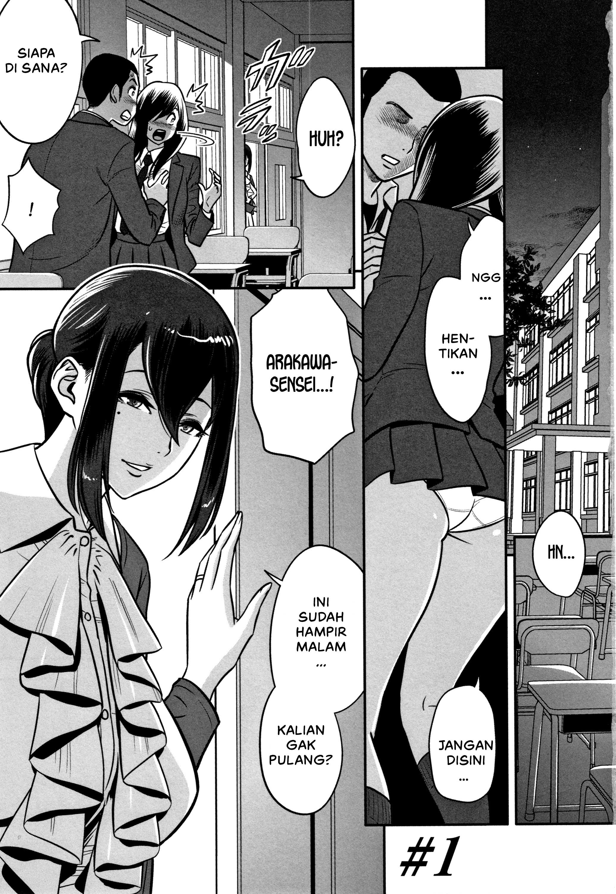 Dankon Sousai -Hitozuma Kyoushi ga Netorareru made no Kiroku - Chapter 1 9