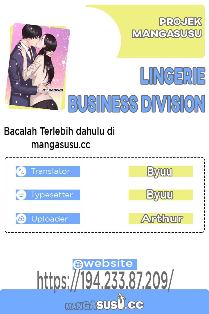 Lingerie Business Division - Chapter 5 1 Lingerie Business Division - Chapter 5 1