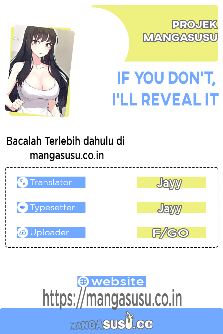 If you don’t, I’ll reveal it - Chapter 3 1 If you don’t, I’ll reveal it - Chapter 3 1