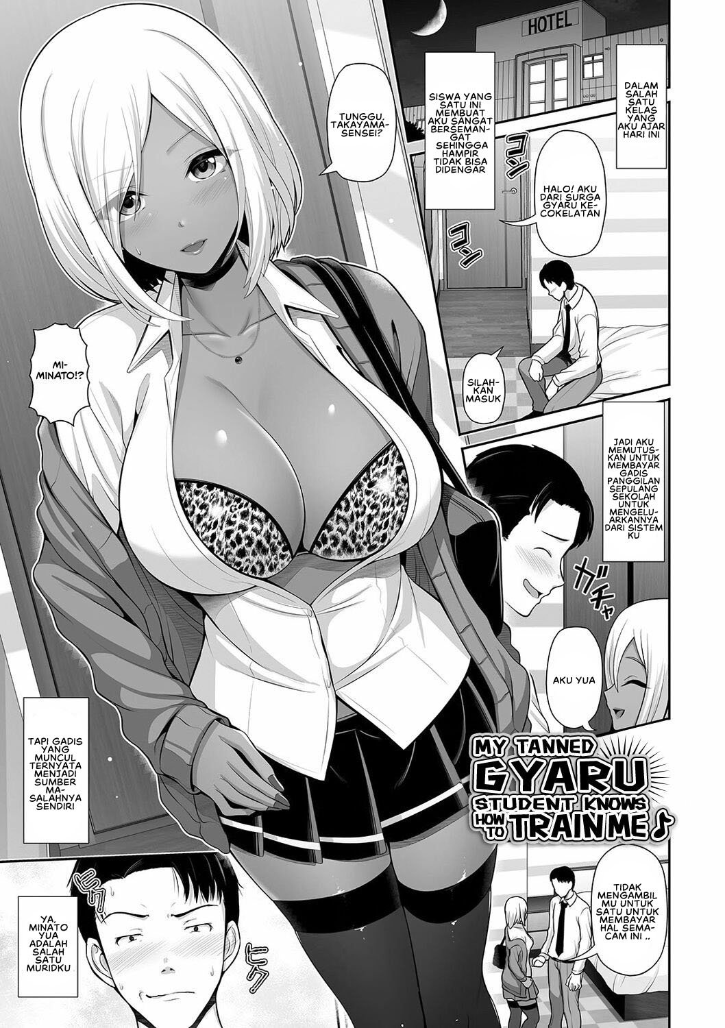 Kuro Gal-chan wa Kimi dake o Miteru - Chapter 2 3