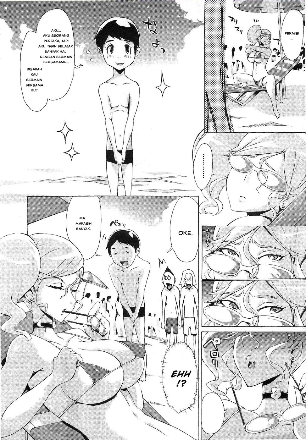 Adventure With Bikini Onee-san - Chapter 1 6
