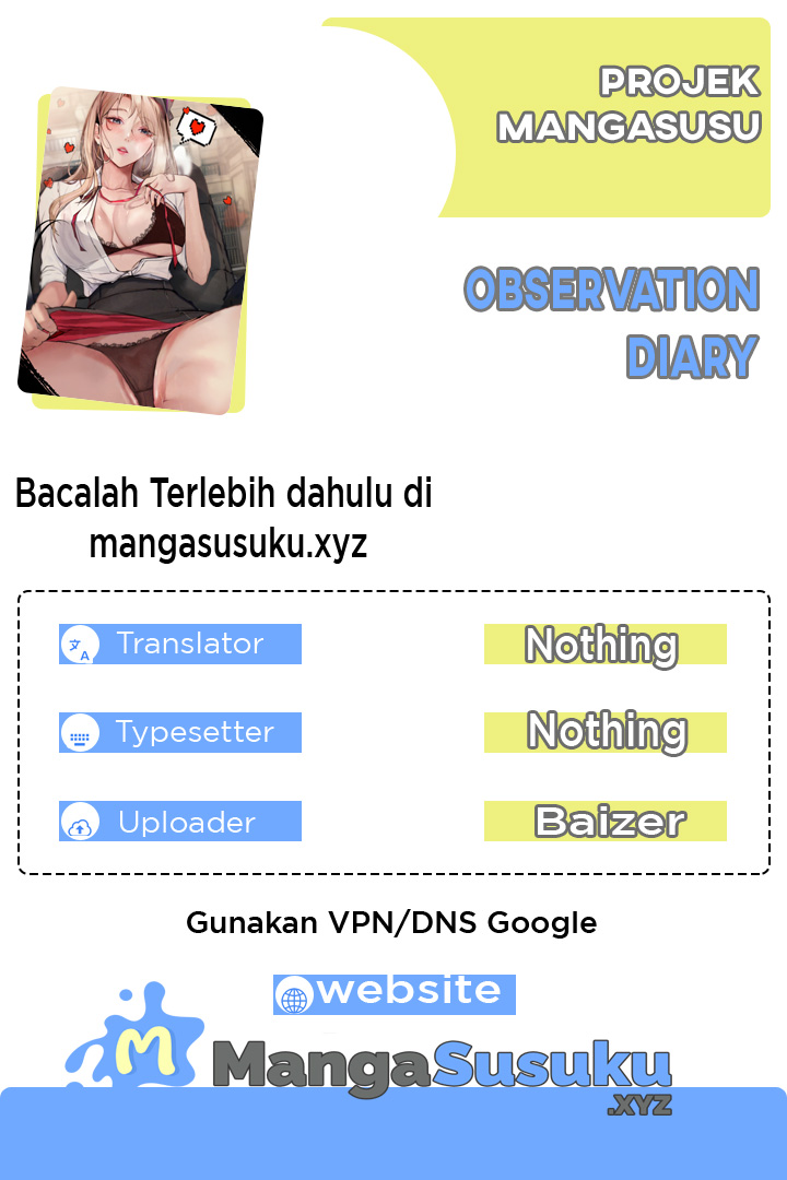 Observation Diary - Chapter 15 1 Observation Diary - Chapter 15 1