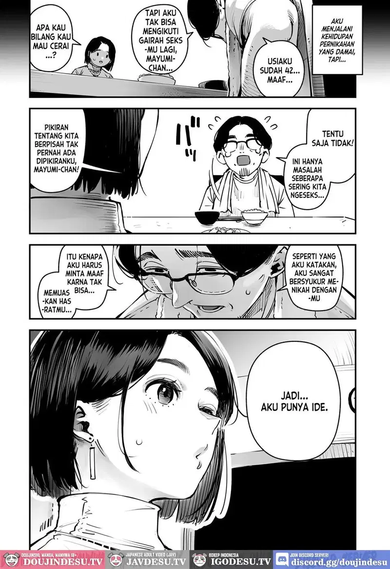 Uwaki Kounin Mayumi-san Seiyoku, Tsuyosugiru Kara Hoka no Otoko to Sex Shite - Chapter 1 12