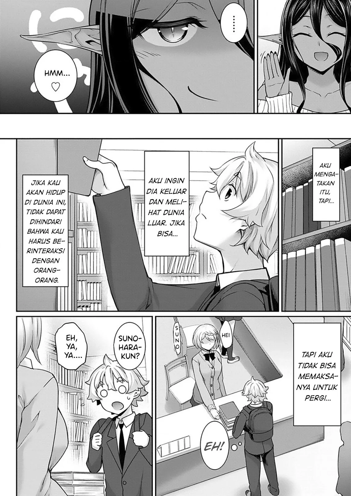 Chotto dake Ai ga Omoi Dark Elf ga Isekai kara Oikakete Kita - Chapter 03 8 Chotto dake Ai ga Omoi Dark Elf ga Isekai kara Oikakete Kita - Chapter 03 8