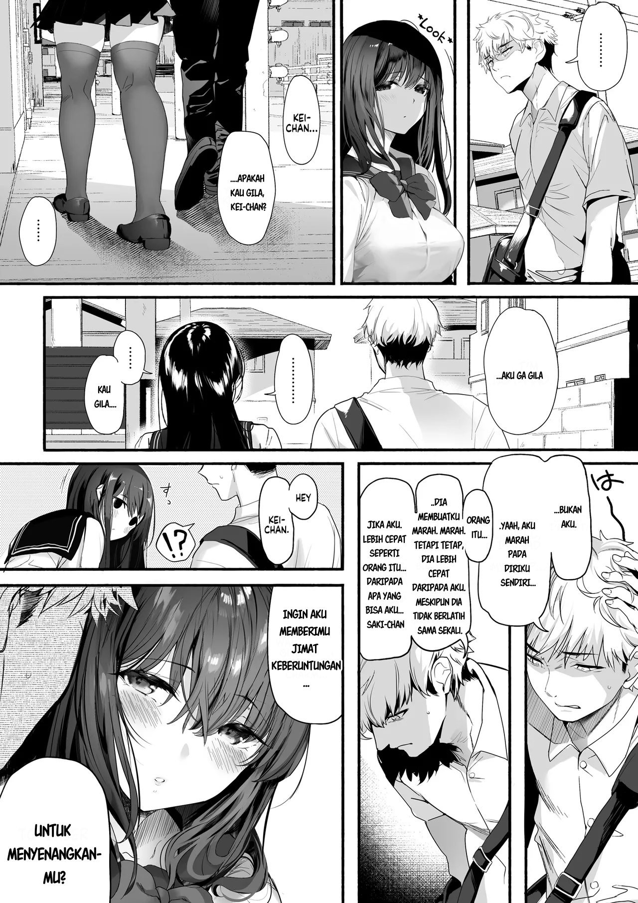 Suieibu no Seisokei Osananajimi ga DQN ni Moteasobareru - Chapter 01 8