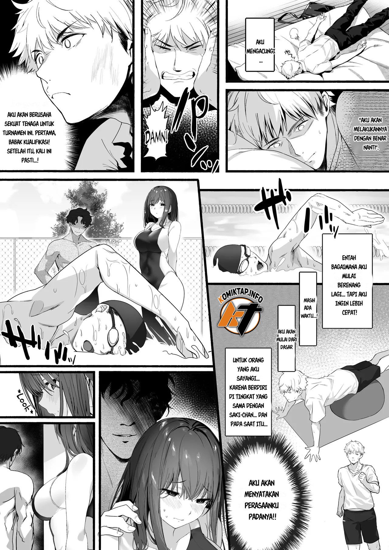 Suieibu no Seisokei Osananajimi ga DQN ni Moteasobareru - Chapter 01 13